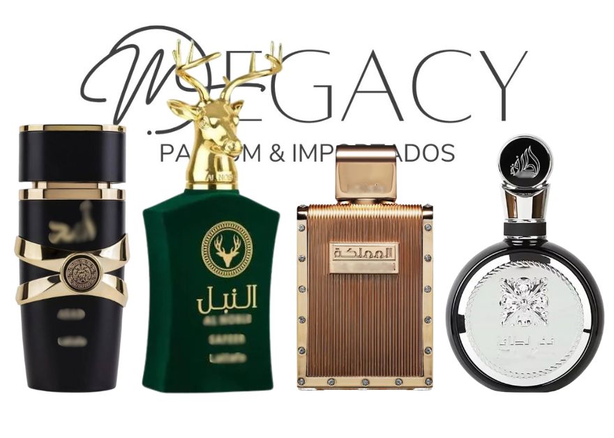 PROMOÇÃO COMPRE 1 LEVE 4 - Coleção Árabe Masculina Wild Mall - Queima de Estoque Black Friday! 🔥 - 100ml Cada